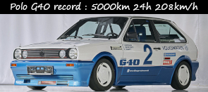 Photo menu article polo G40 record