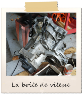 Image 8 : la boite de vitesse