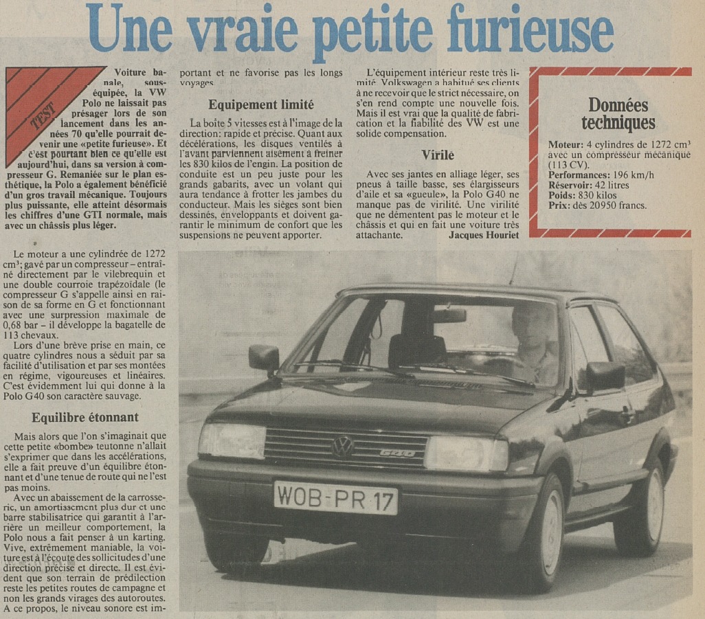 Extrait article la Liberté du 04/04/1991